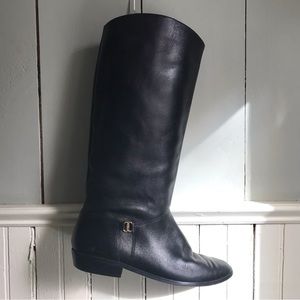 Tall Leather Etienne Aigner boots Women’s 8